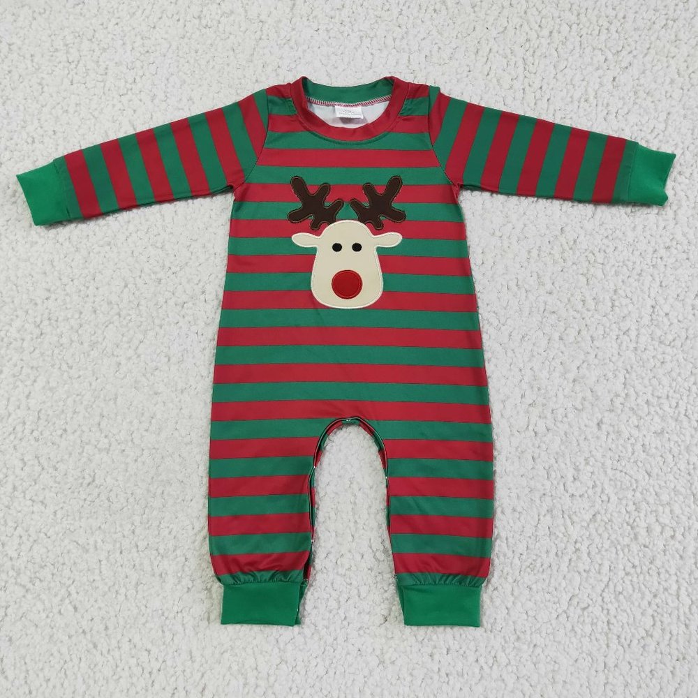 NEW Rudolph Reindeer One-Piece Romper